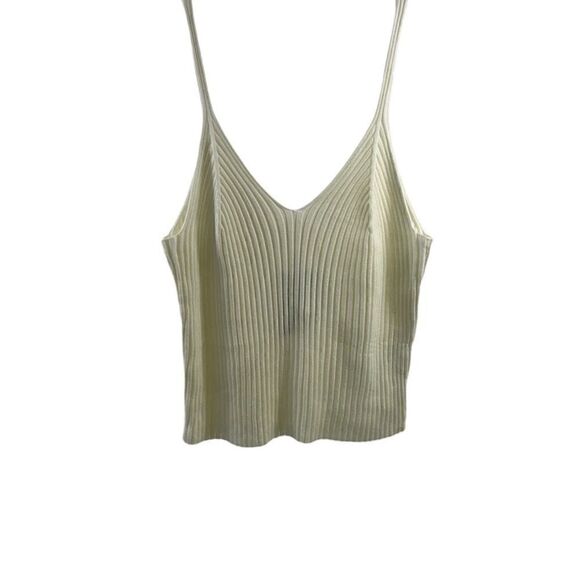 HM NWT Ivory Knit Top Size L - Picture 1 of 6